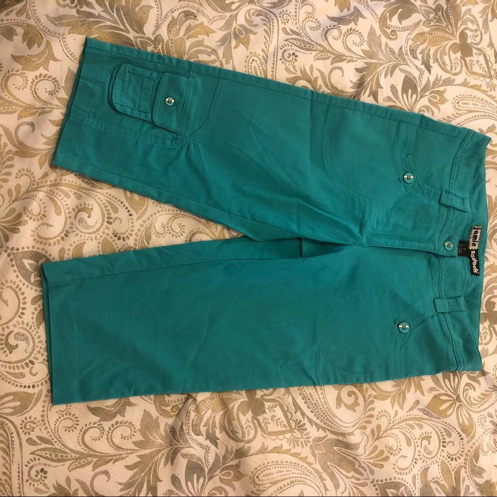 Jamie Sadock teal knee-length pants, 2